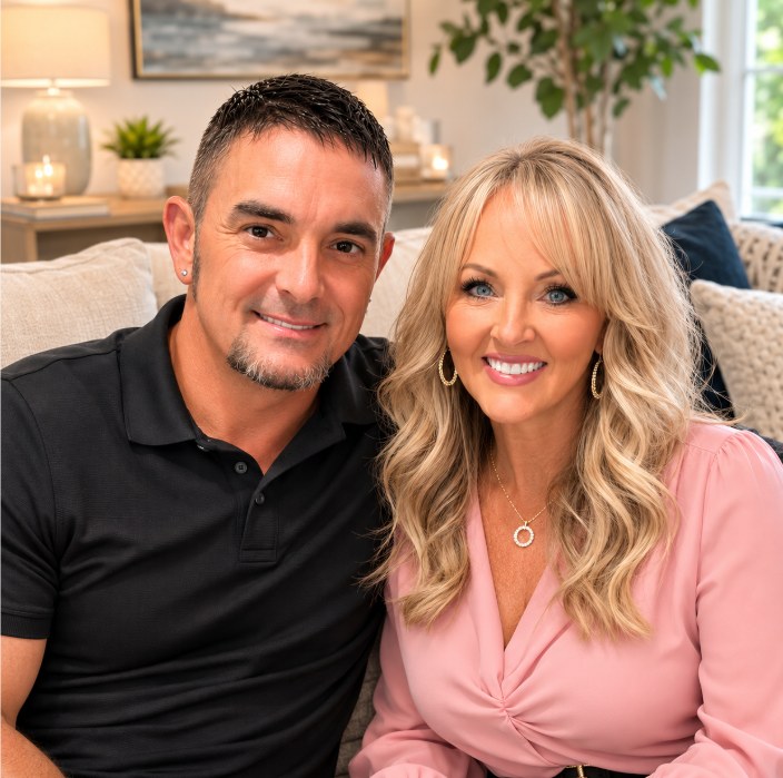 Kristy & Gregg Russo, founders of The Happy Home Company